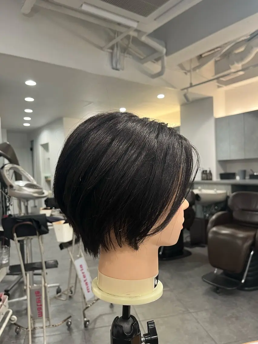 ショート くびれヘア ショートヘア SHIAN 橋本店 吉田 詩穂のヘアスタイル