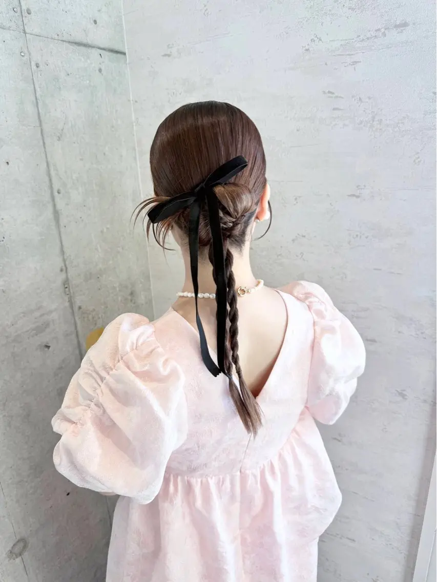 ヘアアレンジ ヘアセット 🎀ヘアセット/艶髪 /はやしほのか🎀のヘアスタイル
