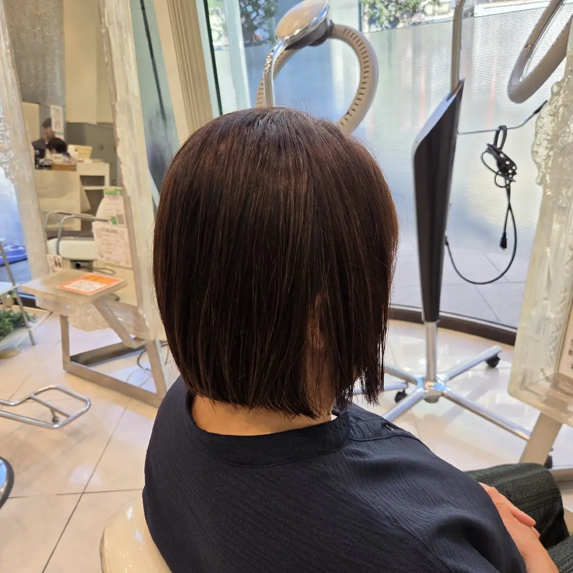 ロング パーマ カット 縮毛矯正 トリートメント 髪質改善 カミムラのヘアスタイル