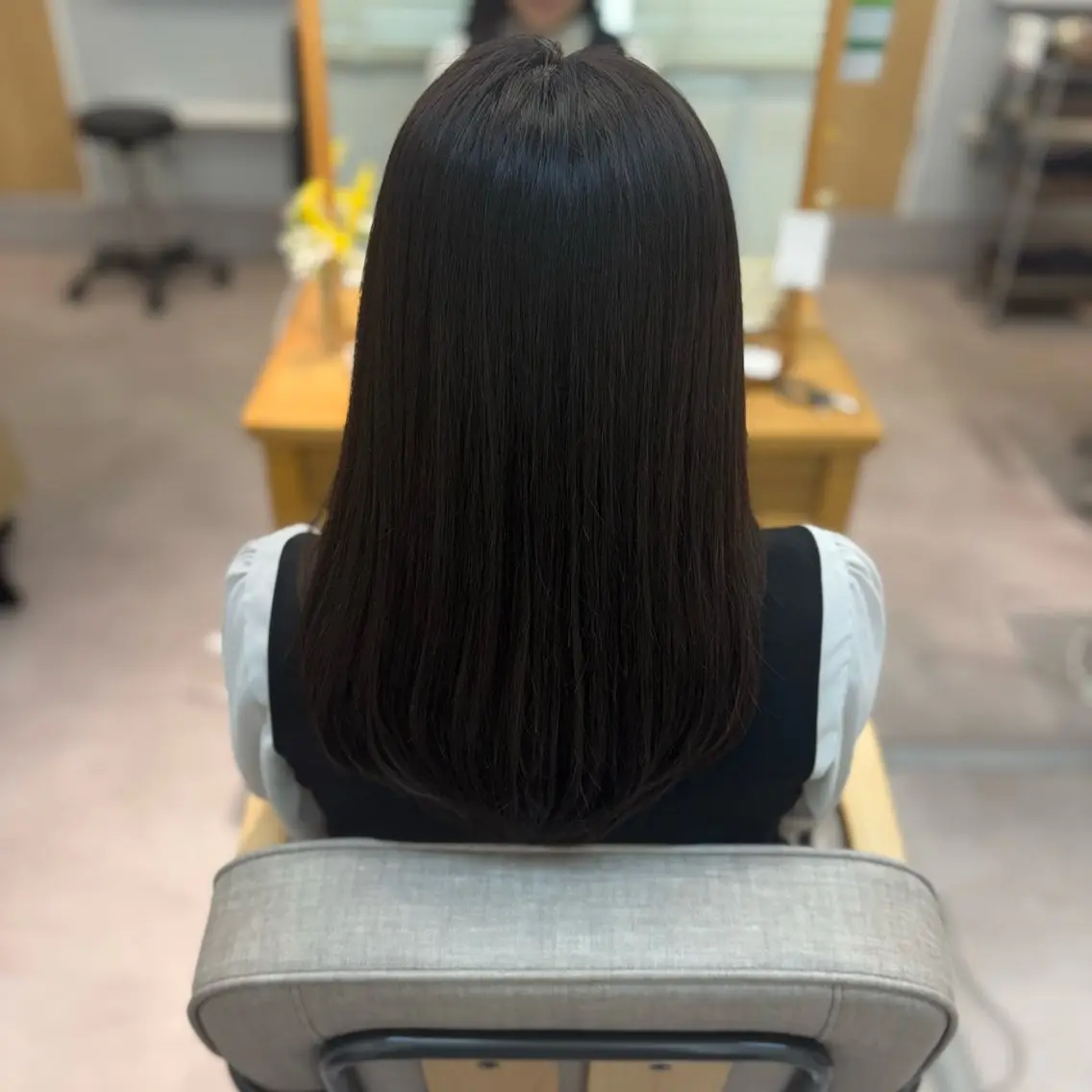 ロング カラー トリートメント ヘアカラー トリートメント ヘッドスパ 🫧西野 杏🫧のヘアスタイル