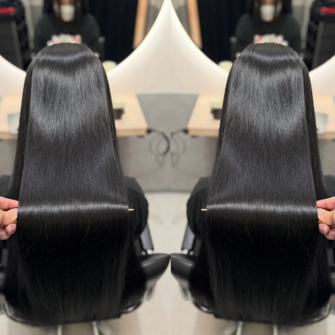 ロング 髪質改善 トリートメント カット ヘアカラー トリートメント 池袋東口/縮毛矯正 /髪質改善KAZUのヘアスタイル