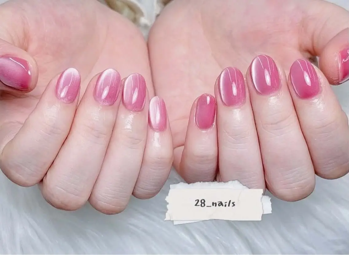 ショート ハンドネイル 28nails .thaoのネイルデザイン