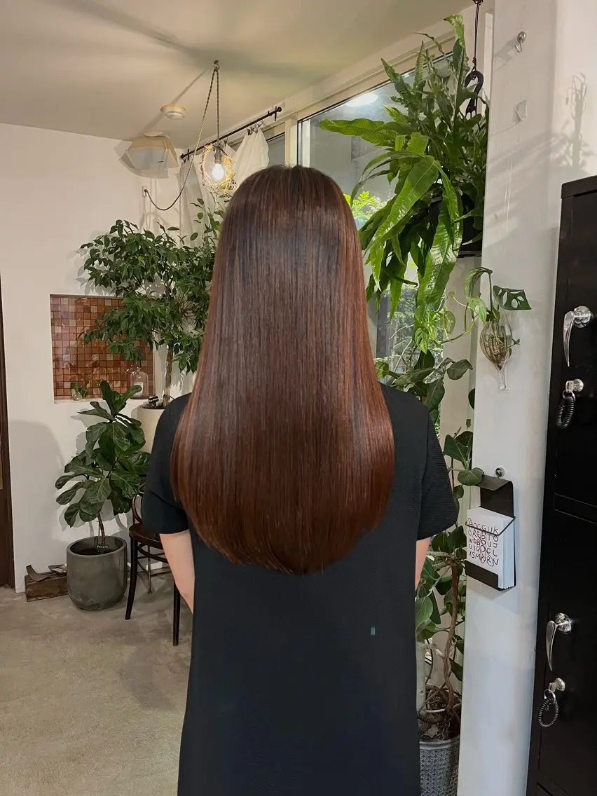 ロング ロング 高原 優のヘアスタイル
