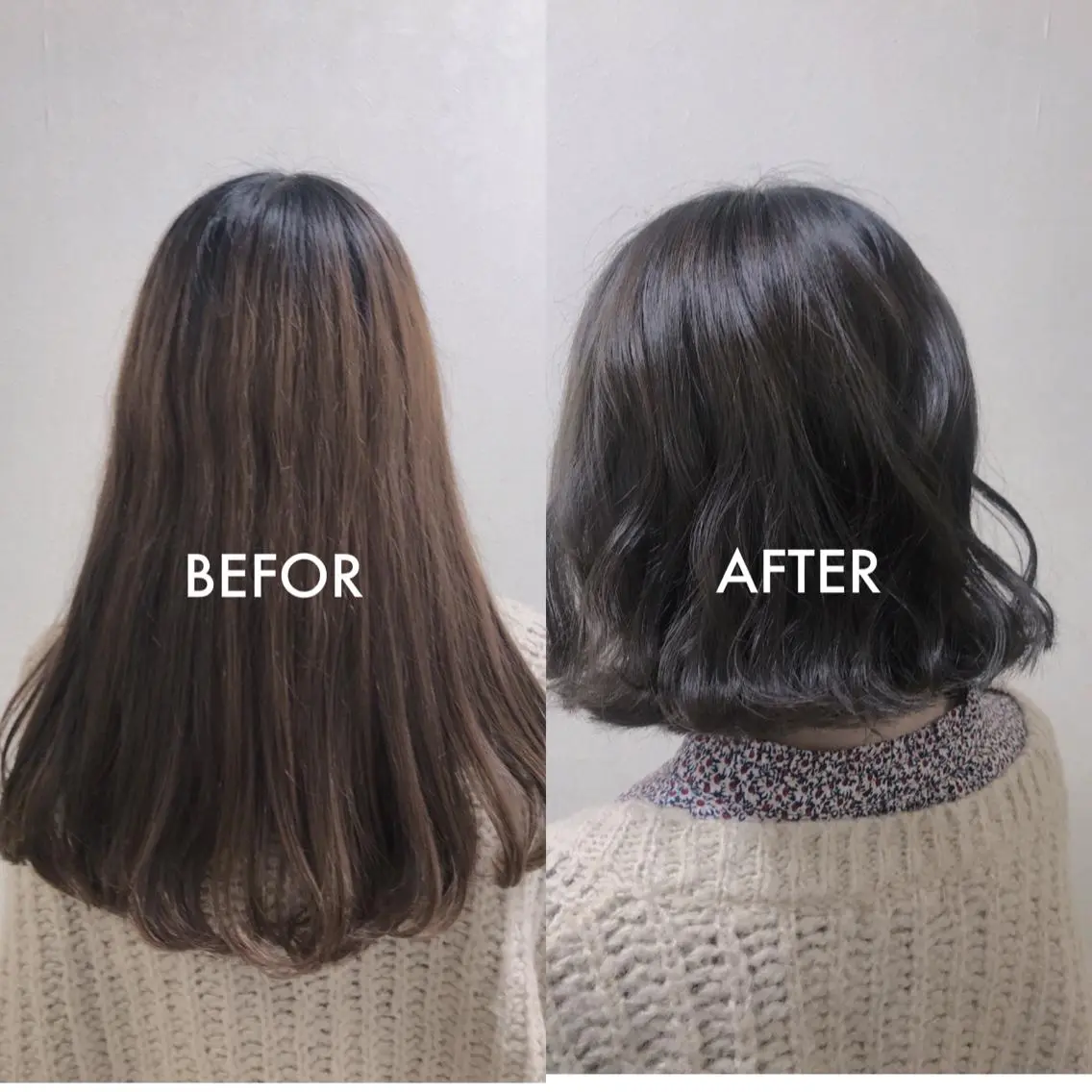 もりたみかこ 美容師お休み中のヘアスタイル
