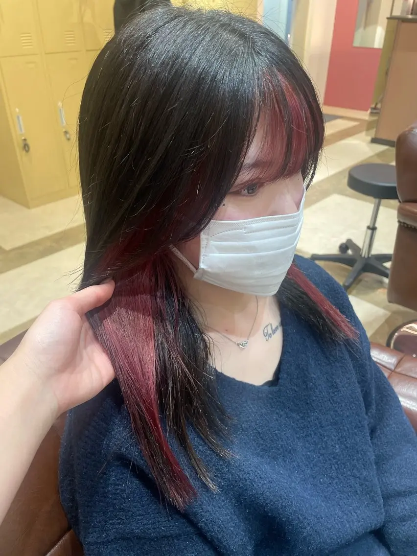 【💎平日限定💎】インナーカラーモデル🌈【期間限定5名】お早めに！の写真