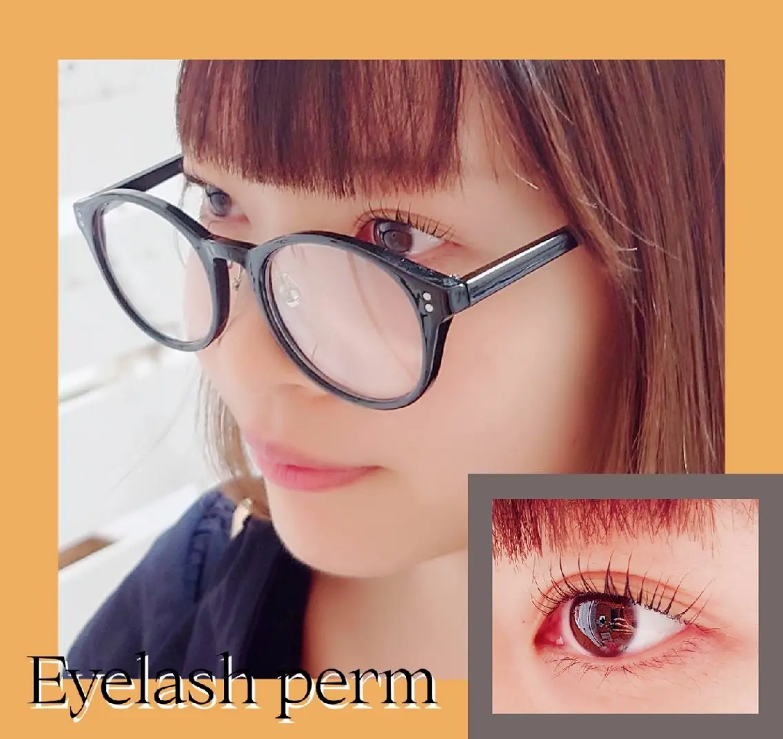 【🌈メイク時短！人気No.1 ・ミニモ学割あり🐼】まつげパーマ＋ブラックティント＋美容液コーティング✨の写真