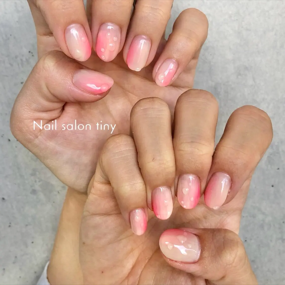 ネイル Nail salon tiny🩵のネイルデザイン