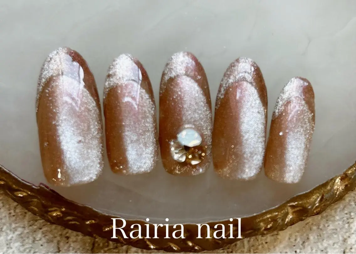 ネイル アートネイル カジュアル フットネイル フレンチネイル ジェルネイル Rairia nail本八幡店のネイルデザイン