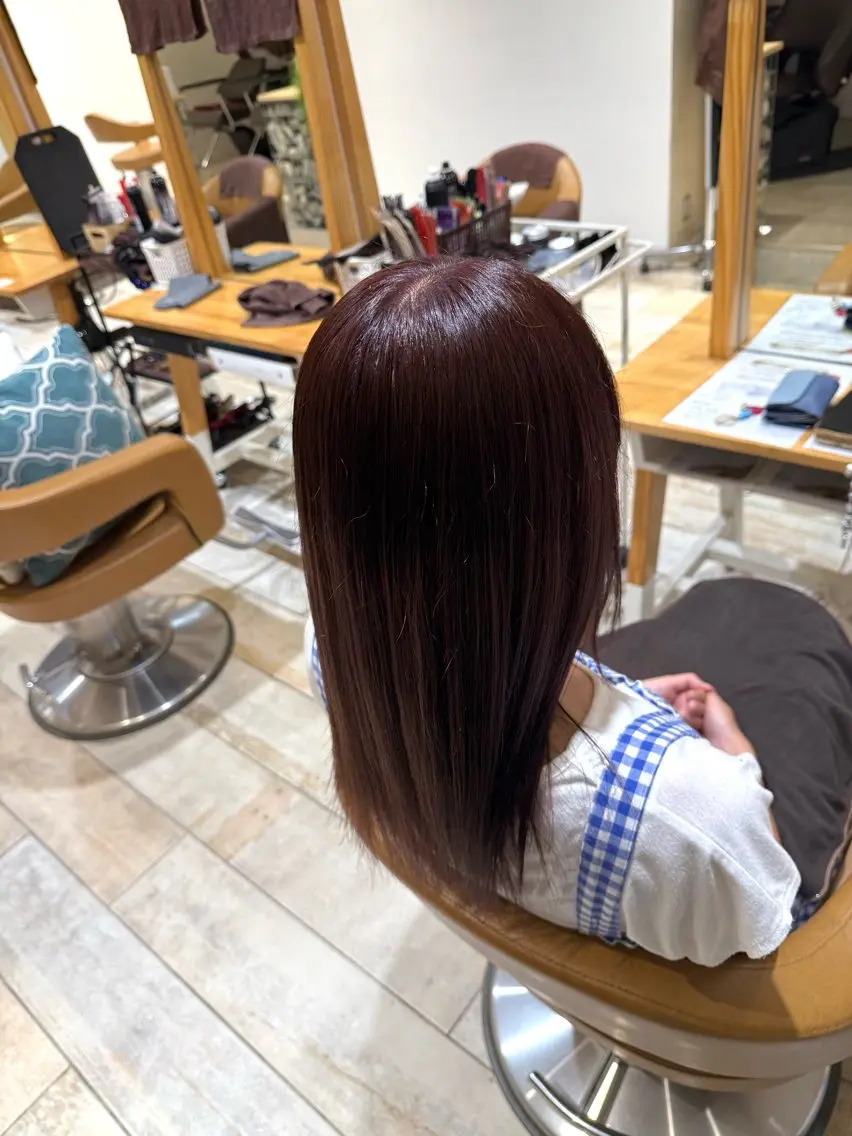 ロング カラー ラベンダーカラー ラベンダーピンク ピンクカラー ヘアカラー メンズパーマ/透明感 カラー 北山 祐助のヘアスタイル