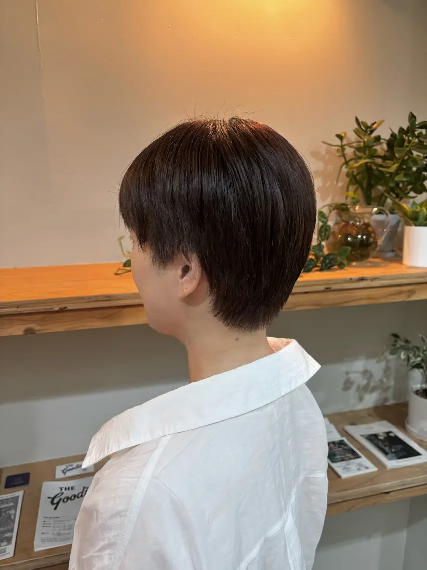 ショート カラー ヘアカラー クラモチ ノゾミ🪷のヘアスタイル