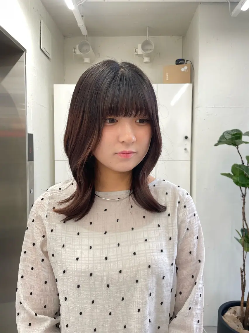 ミディアム まお🎀 JILLSTUDIOのヘアスタイル