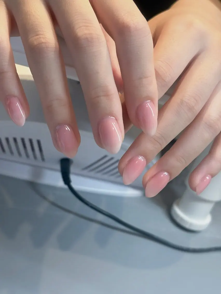 ネイル チークネイル グラデーション ハンドネイル china 🌙.・+のネイルデザイン