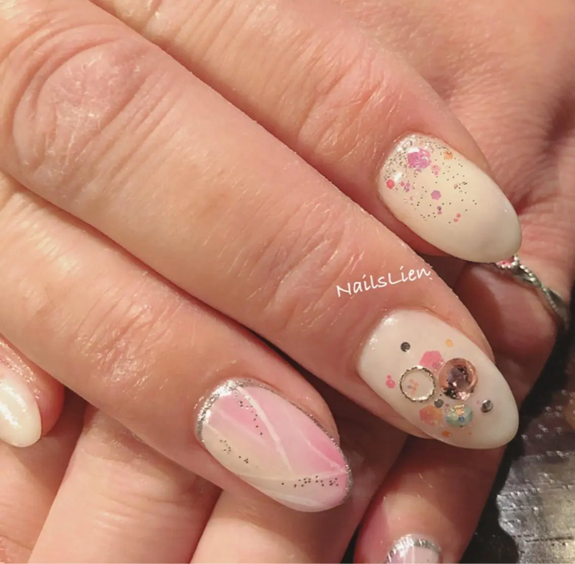 ネイル 春ネイル studio e n / RiNのネイルデザイン
