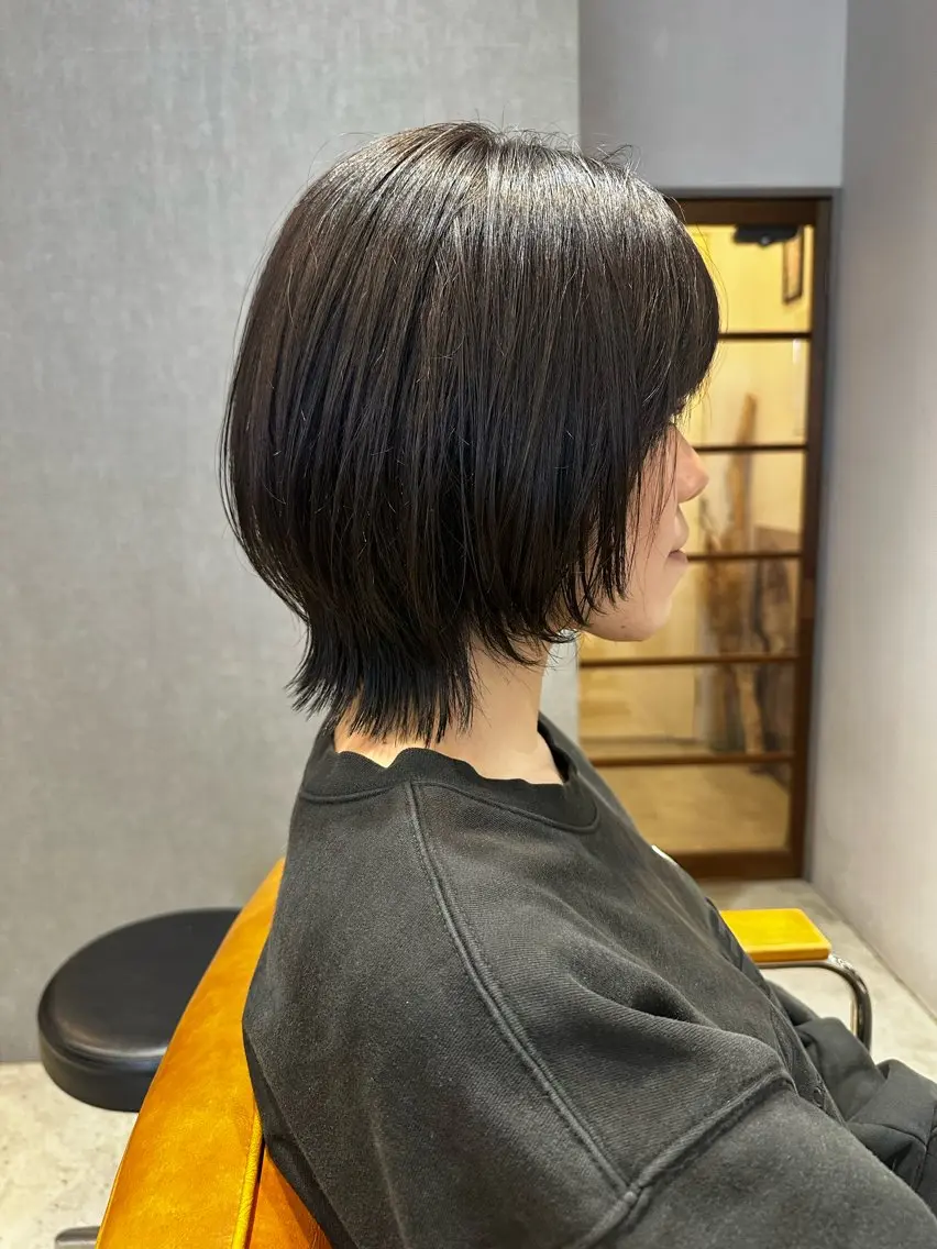 【レイヤースタイル全般、ショート限定】【現金のみ】カット＋カラーの写真