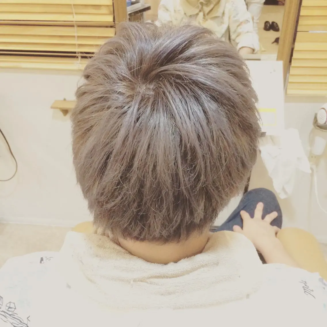 ショート カラー メンズ ere hair salonのヘアスタイル