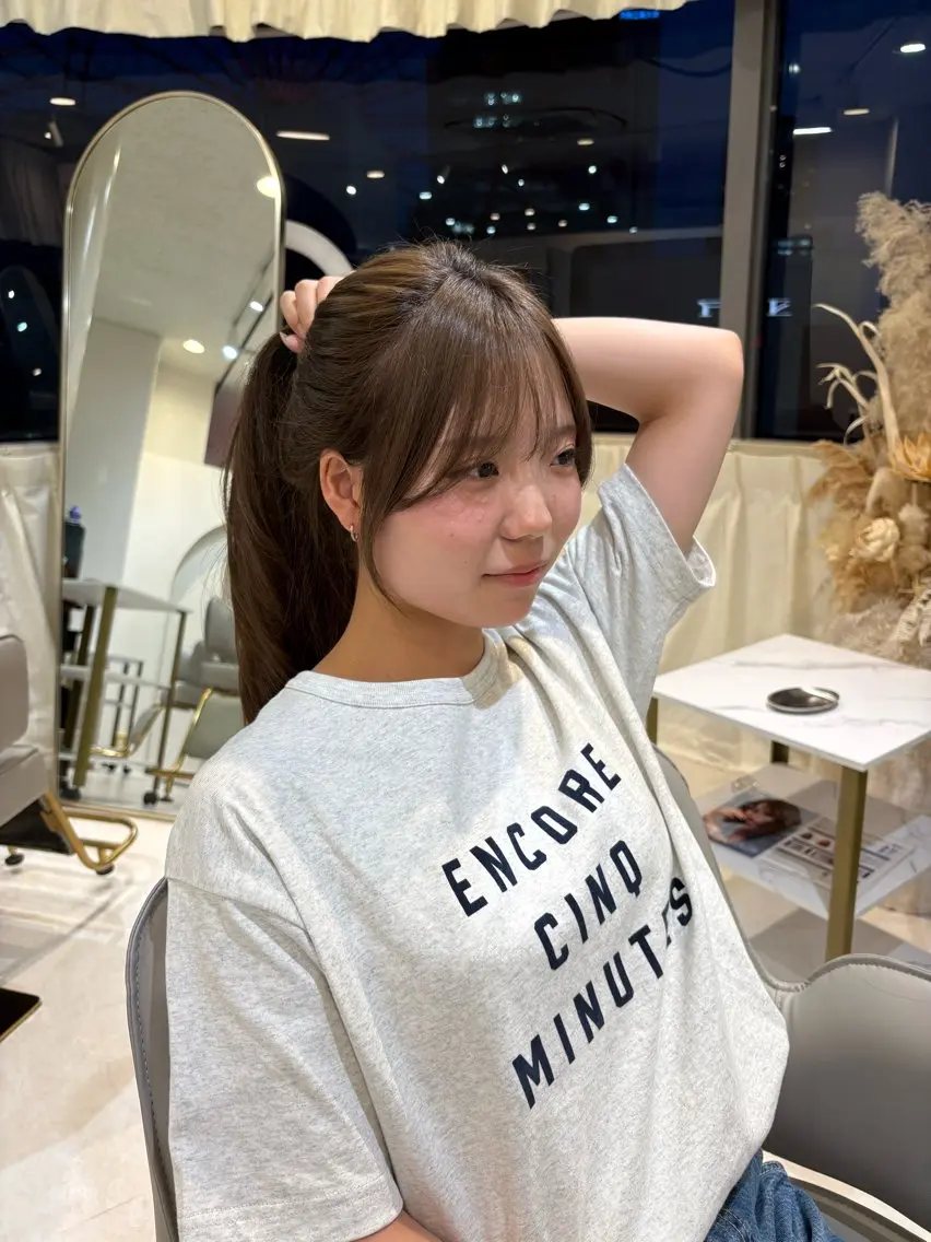 【女性限定U30】撮影sns掲載あり 前髪顔まわりカット メニュー詳細欄をよくお読みいただいてからご予約お願いいたしますの写真