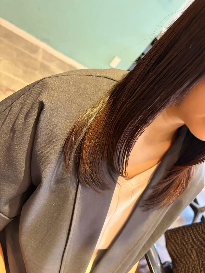 ミディアム カット カットモデル RURUのヘアスタイル