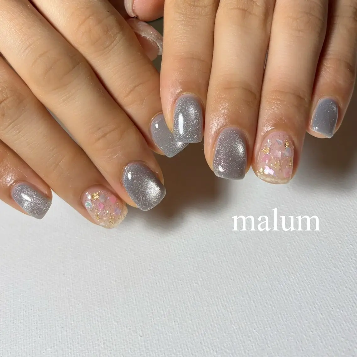 ネイル ハンドネイル malum nailのネイルデザイン