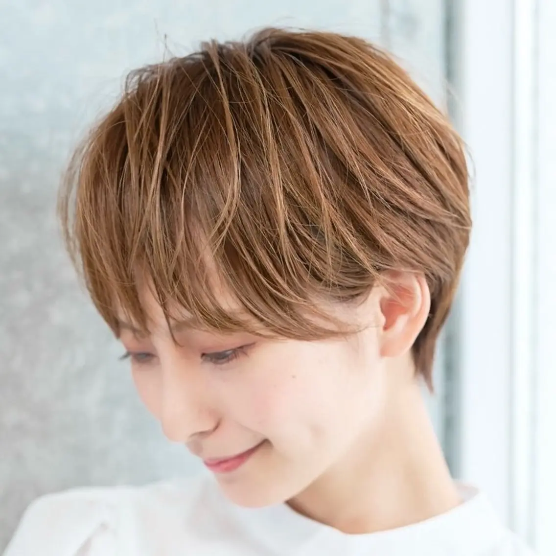 ‼️3センチ以上カットで無料‼️【似合わせショート✂︎】レディースショートカット ¥3,000の写真