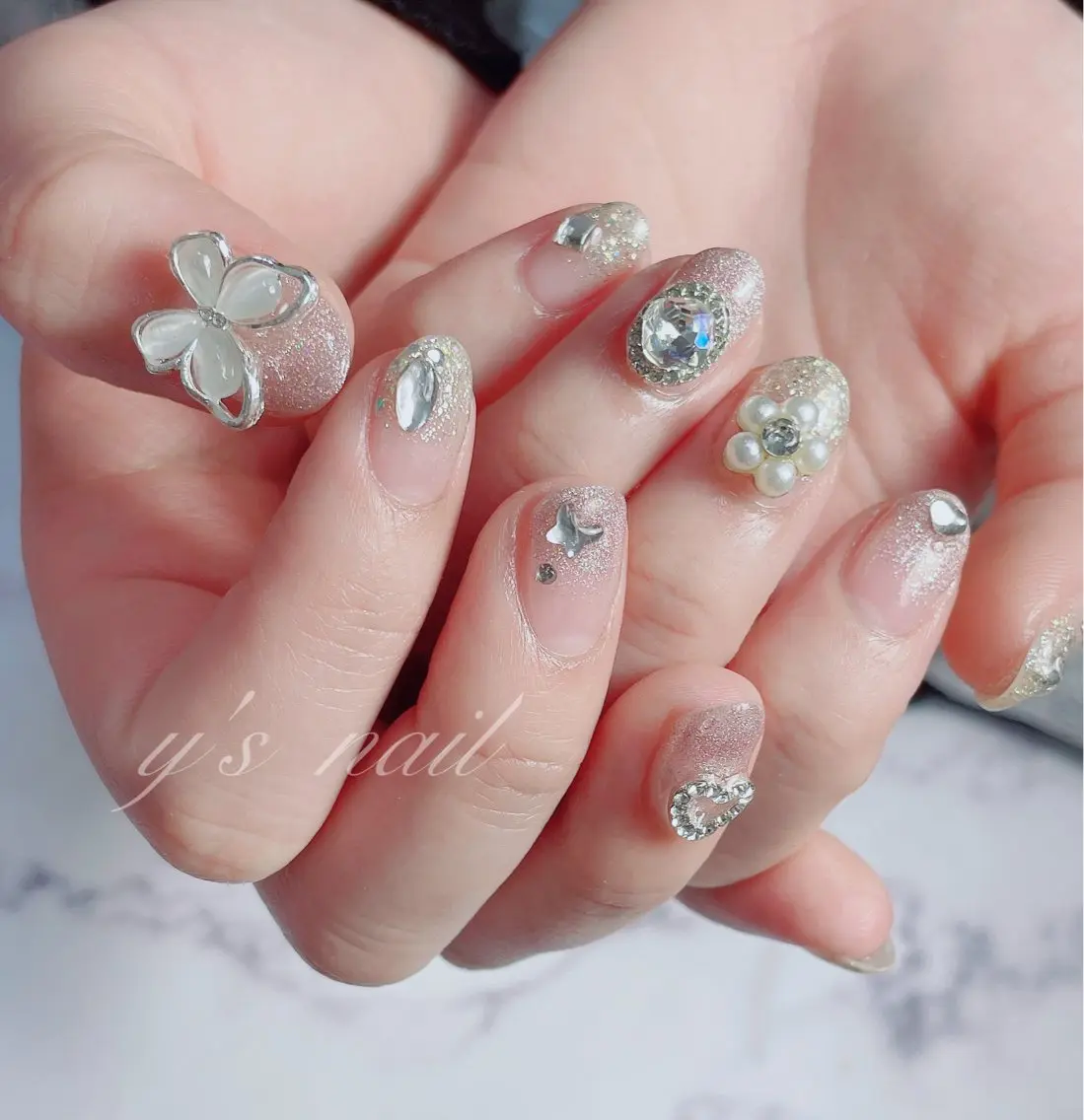 ネイル ハンドネイル y’s nail ✧ゆきのネイルデザイン