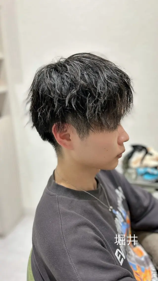 メンズ カット パーマ ✨️髪質改善美容師 ✨️堀井のヘアスタイル