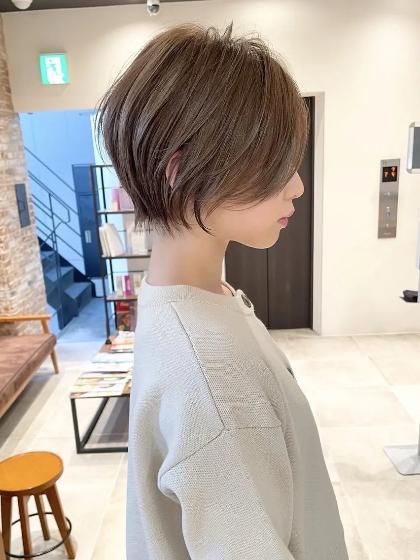 ショート カラー カラーモデル募集/ 表参道/まなか🧸のヘアスタイル
