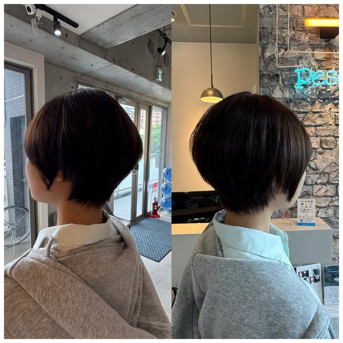 ショート カット ヘアカラー 加藤 泰輔のヘアスタイル