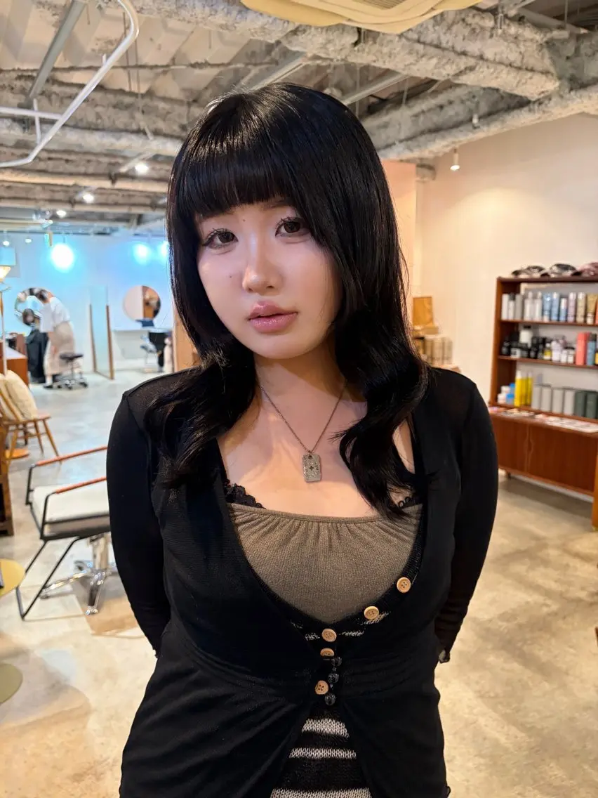 セミロング 姫カット coco 🧬のヘアスタイル