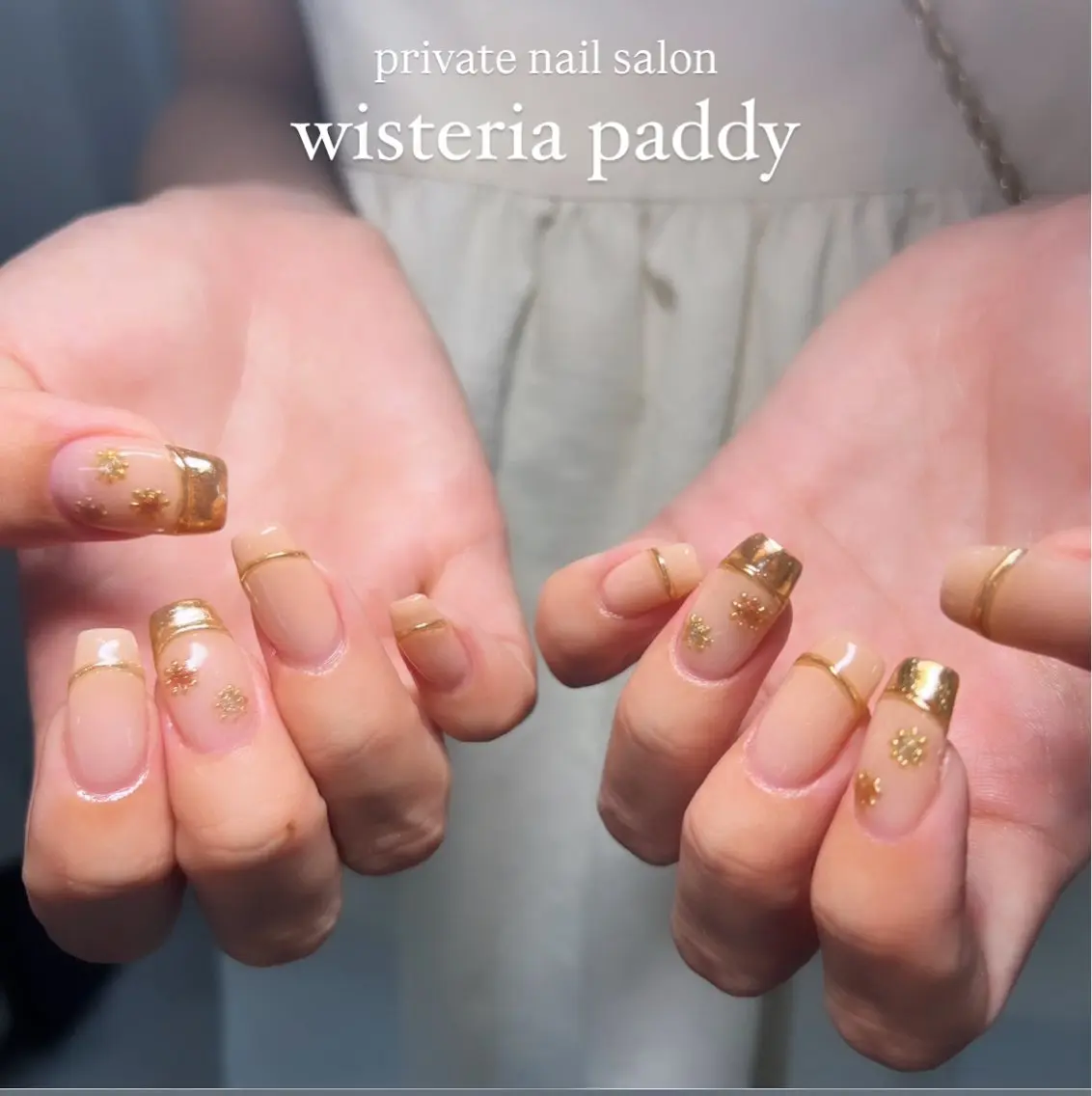 ネイル アートネイル Wisteria Paddyのネイルデザイン
