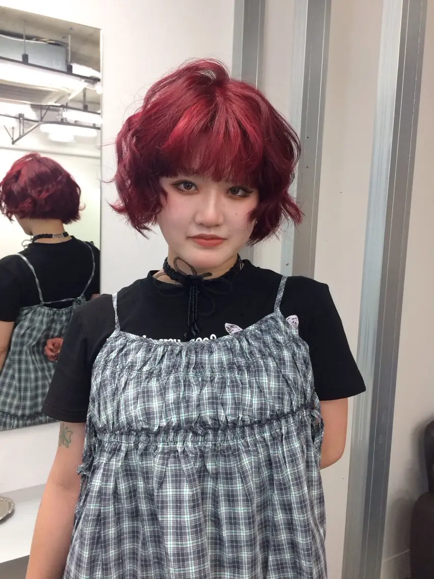 ショート ヘアカラー XENA 渋谷店のヘアスタイル