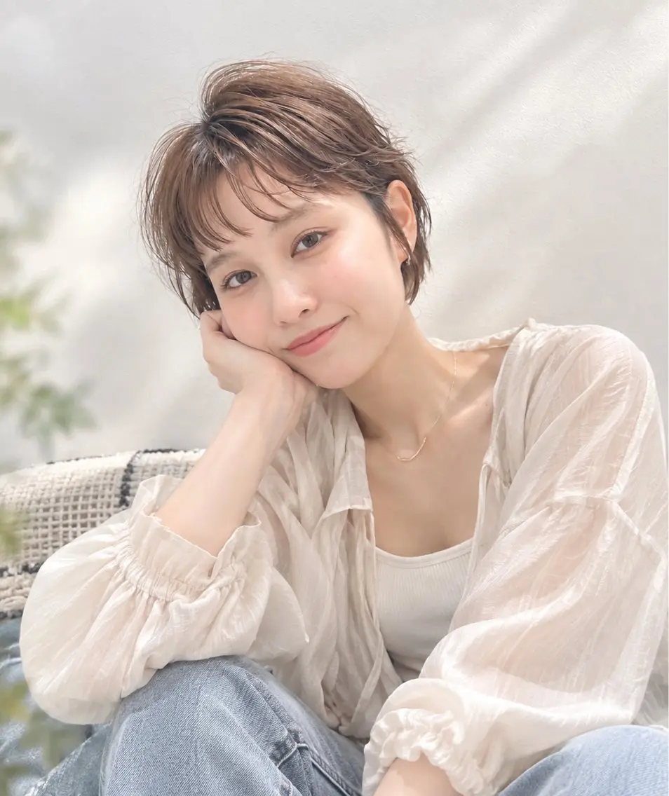 ショート ショートボブ ボブ ショートヘア カット ヘアカラー トリートメント ショート/ボブ 艶髪カラーTOSHIのヘアスタイル