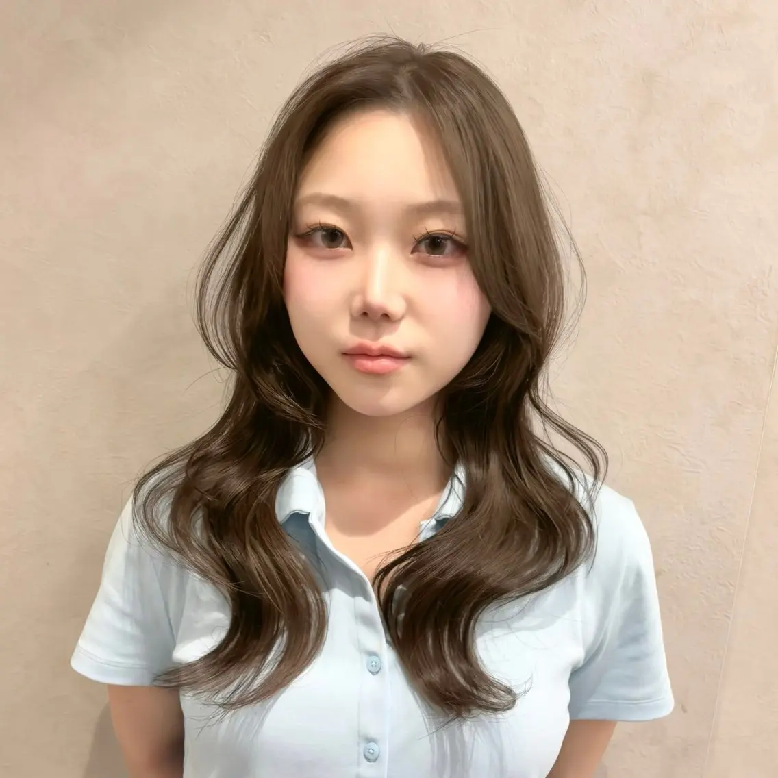 ロング ハッシュカット ハイレイヤー 韓国風ヘア レイヤーカット カット Yuta✂︎ 韓国レイヤー🪽のヘアスタイル