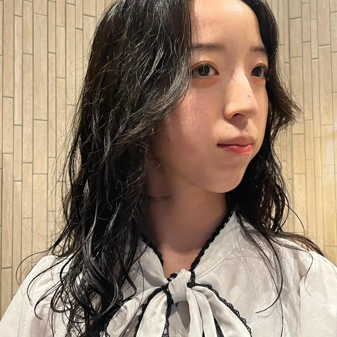 ロング パーマ Uo/透明感カラー /髪質改善のヘアスタイル