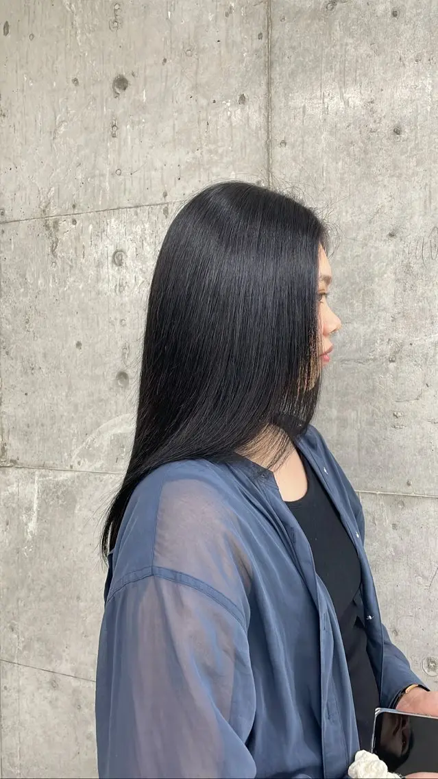 カラー ヘアカラー トリートメント 堀 愛希子のヘアスタイル
