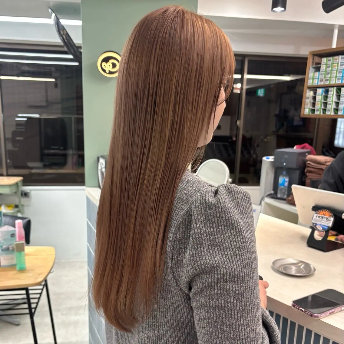 ロング カラー 🎀【透明感カラー 縮毛矯正】さえ🎀のヘアスタイル