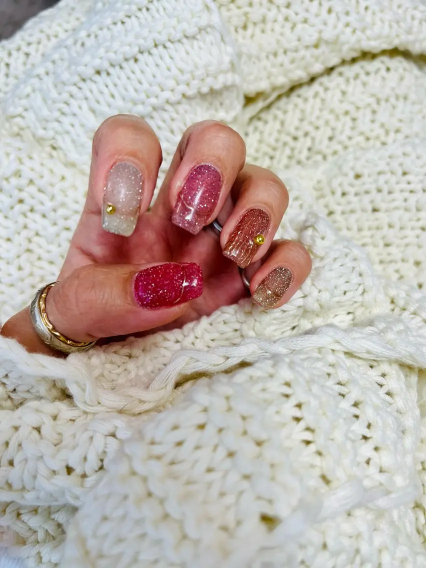 ネイル フレンチネイル ミラーネイル ハンドネイル nail room.のネイルデザイン