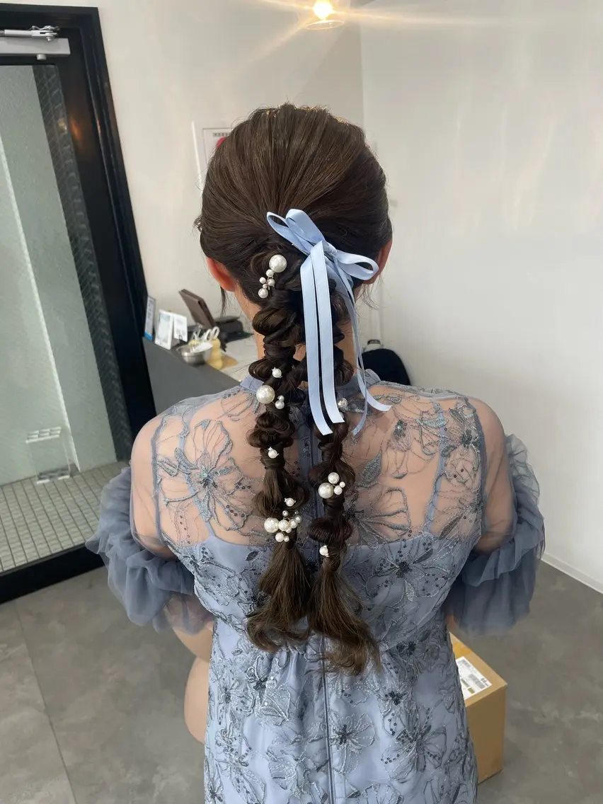 ロング ヘアセット uru" すずきさゆりのヘアスタイル