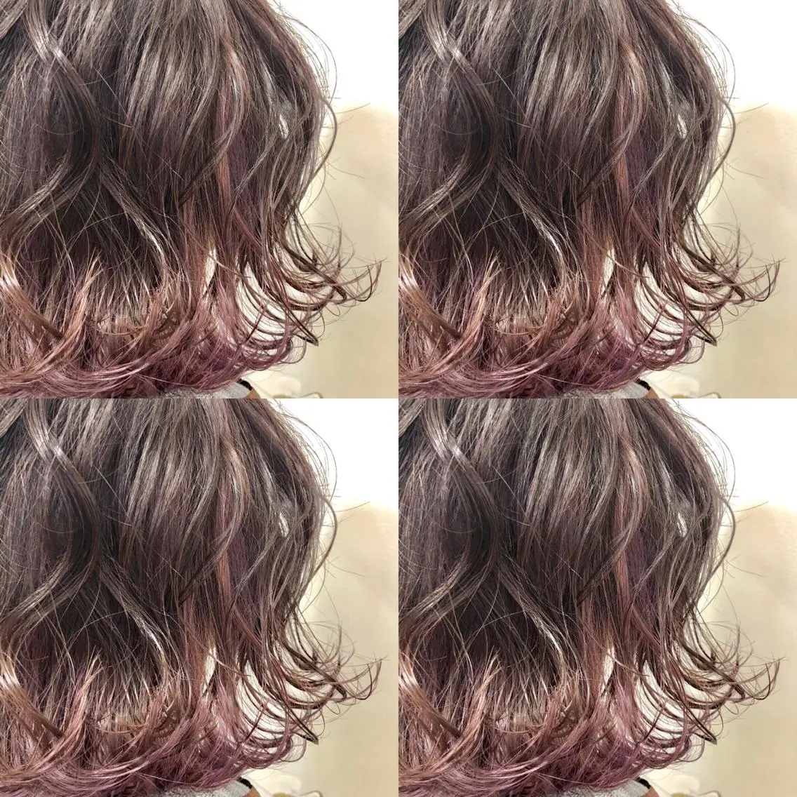 ショート カラー インナーカラー バイオレットカラー ブリーチ👩‍🦳/ ‪✂︎MANAMIのヘアスタイル