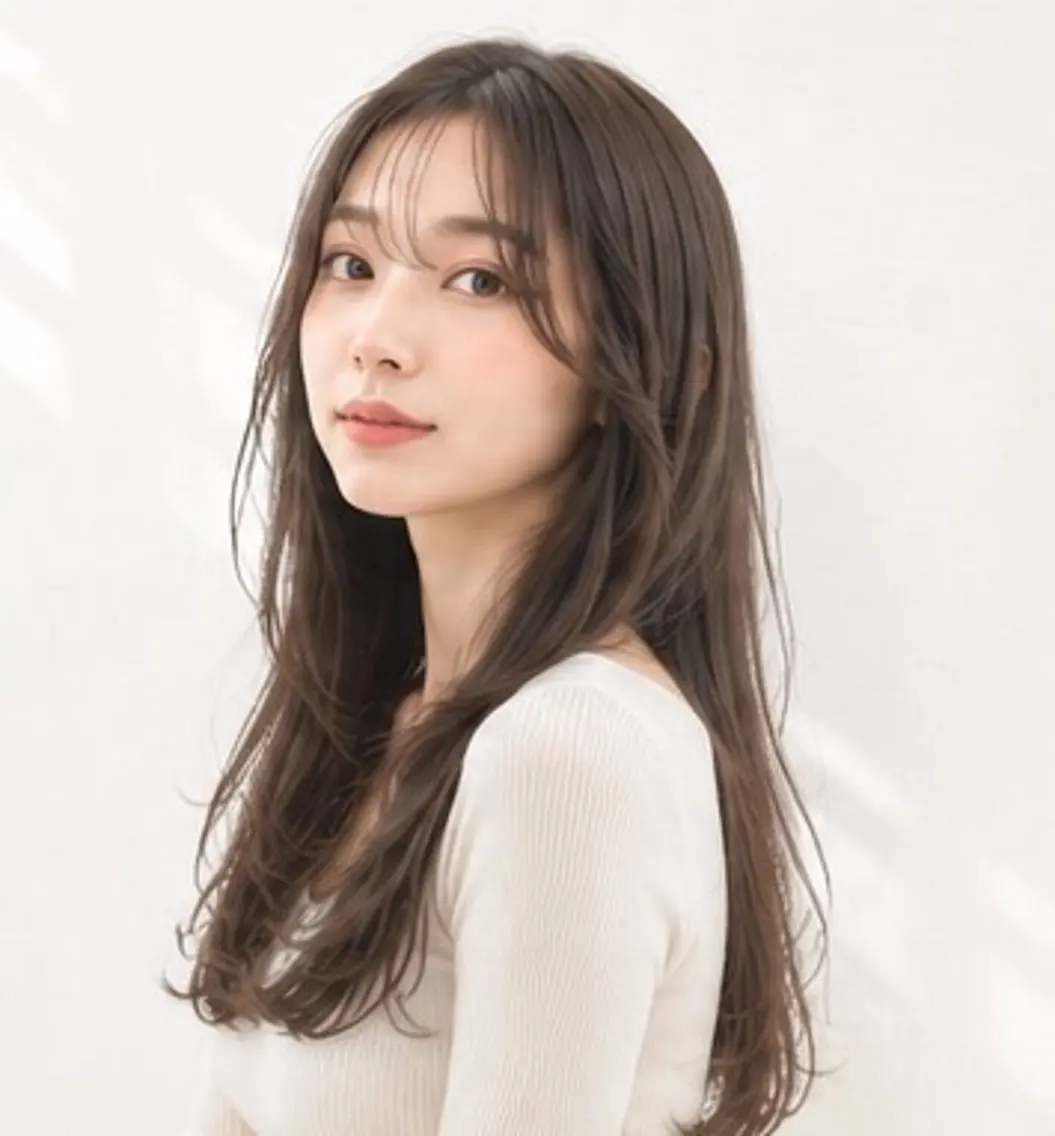 ロング 大澤 尚記のヘアスタイル