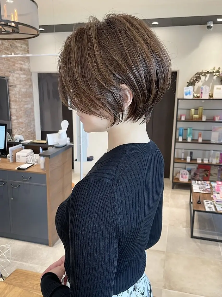 ショート 大人女性お悩み解決 ショート/イハカズキのヘアスタイル