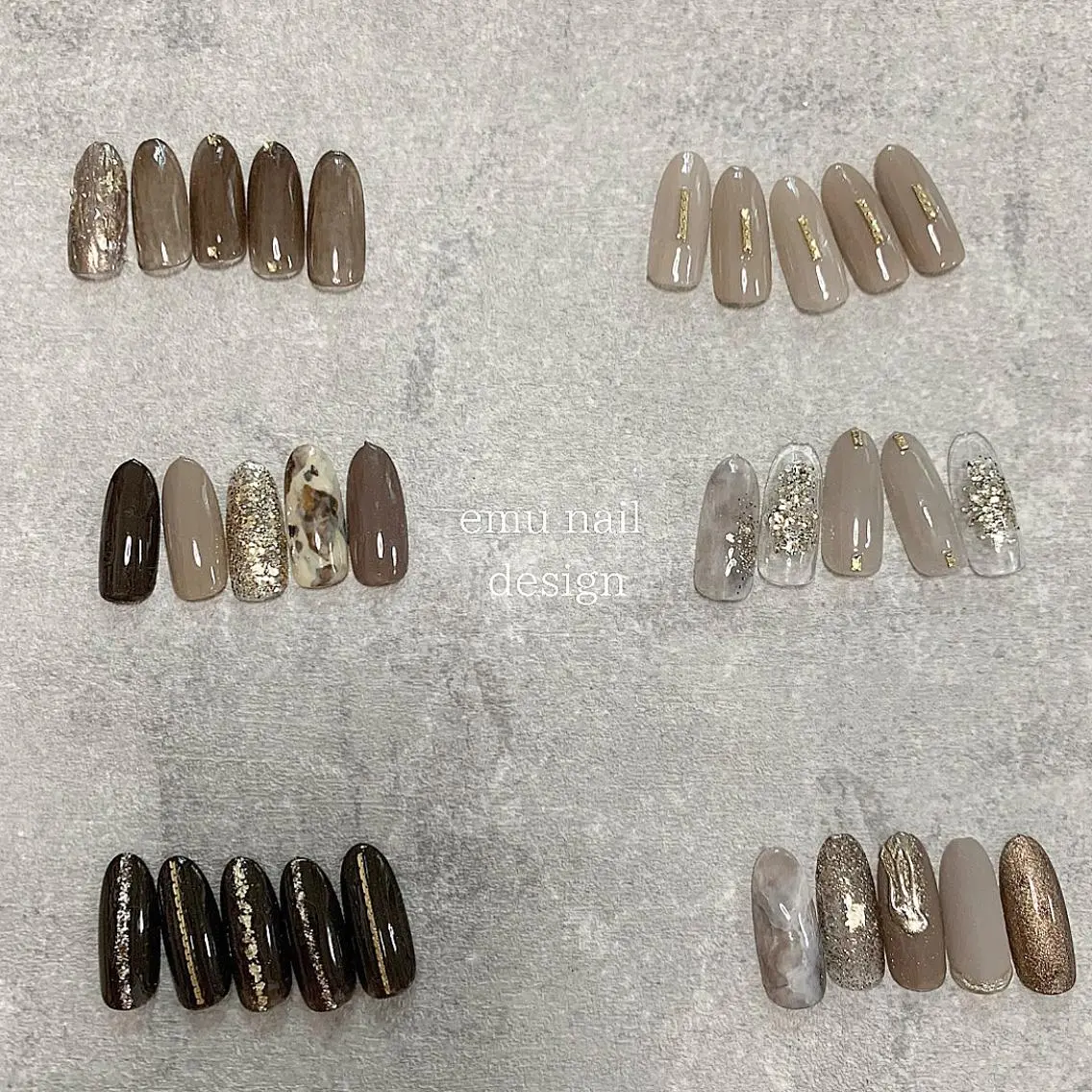 ネイル emu nailのネイルデザイン