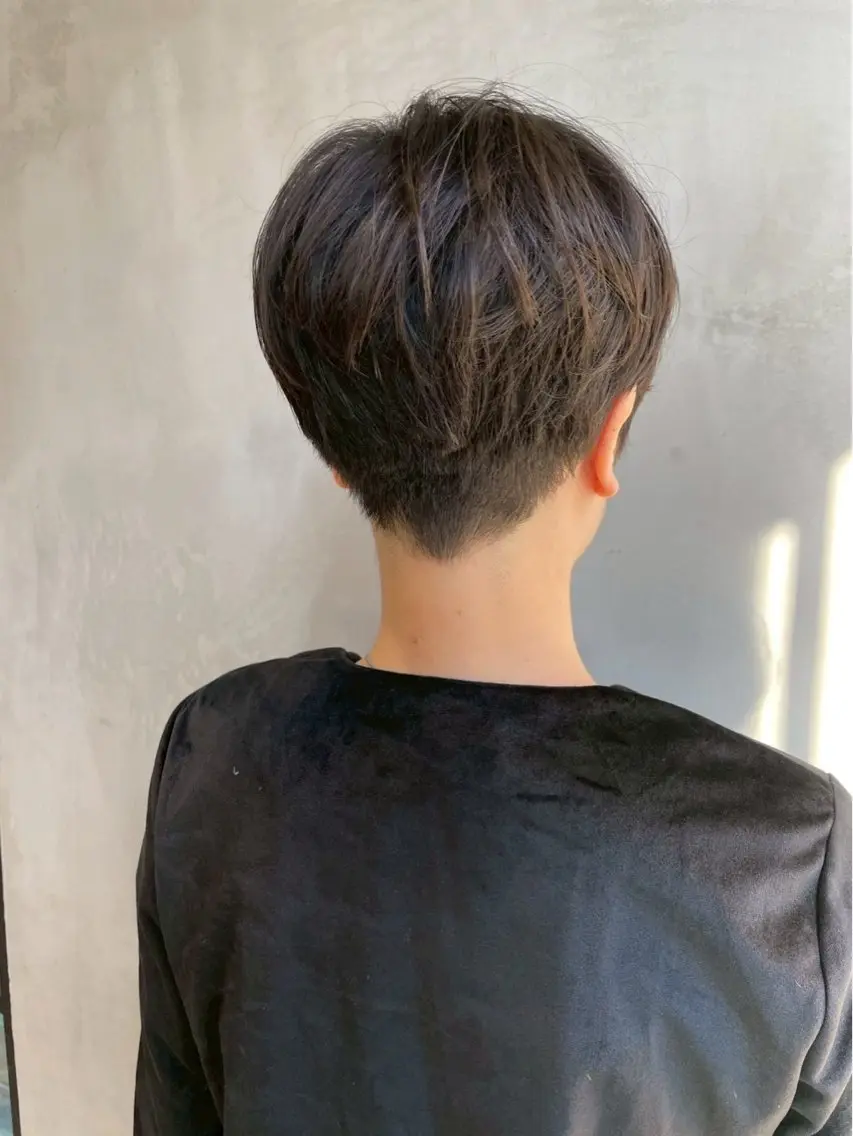 ショート ショートヘア kaito /都立大学herのヘアスタイル