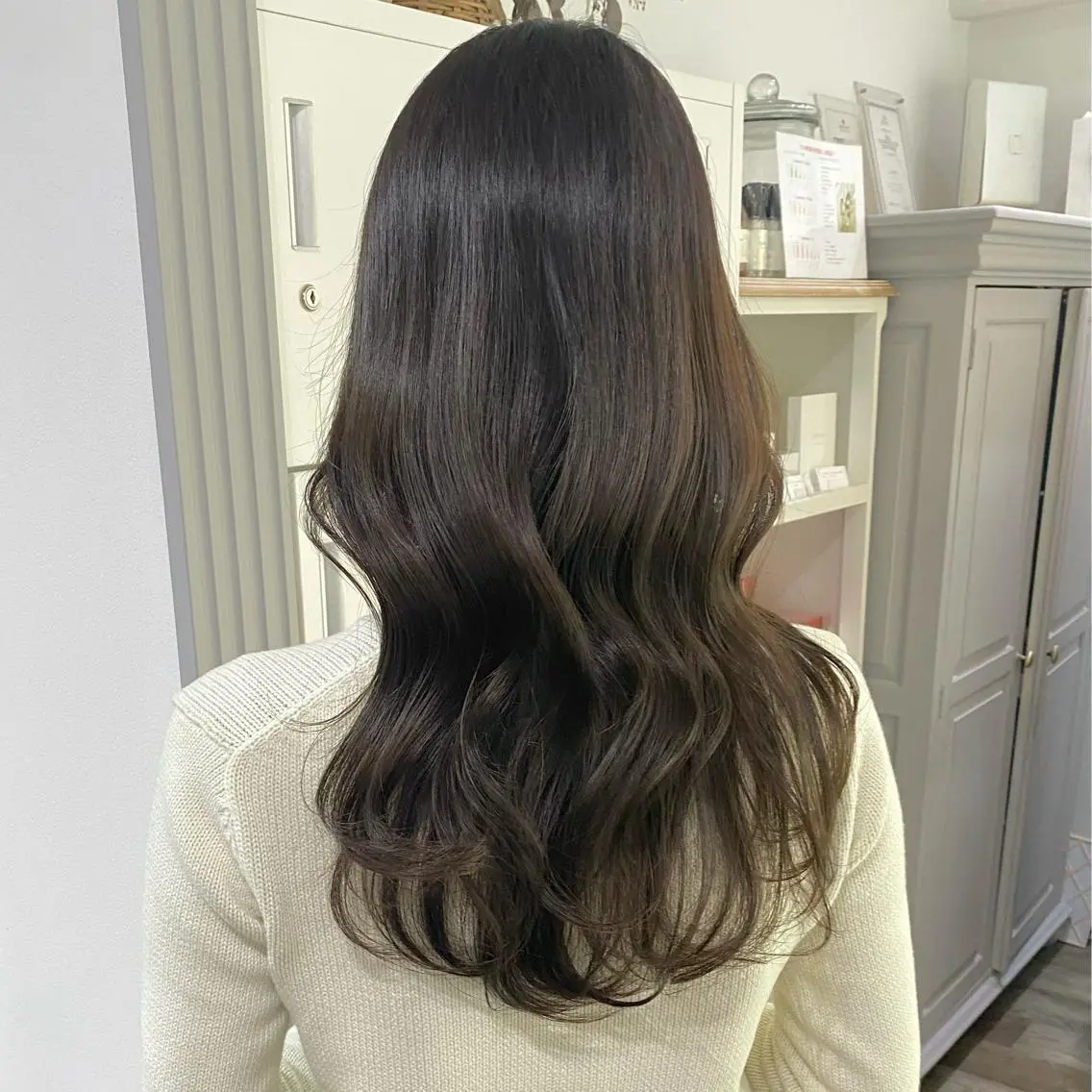 ロング カラー otoha✳︎ くすみ艶カラーのヘアスタイル