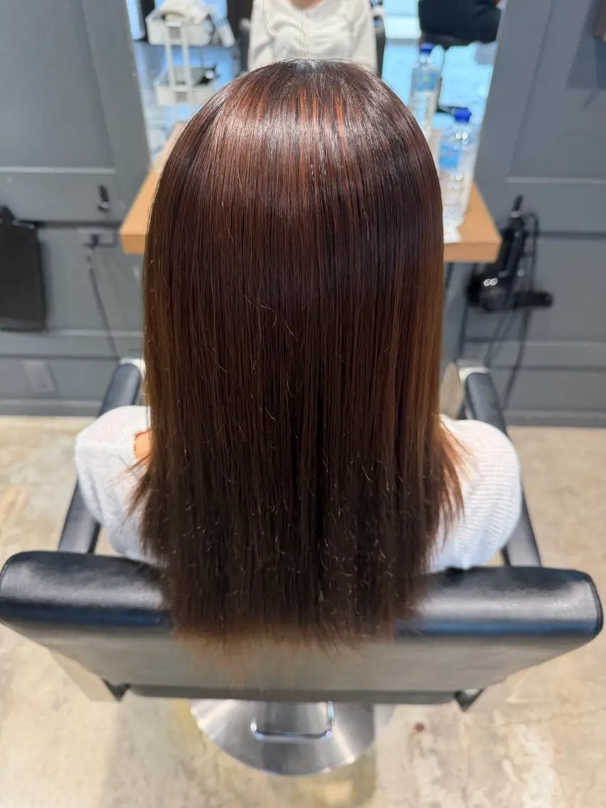 縮毛矯正 トリートメント trinity KOHARUのヘアスタイル