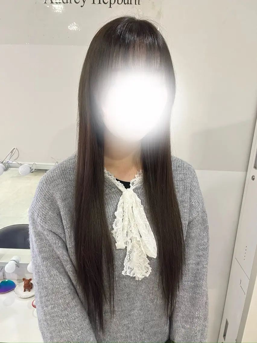 ロング エクステ 🦋REISA🦋 エクステ×ハイトーンのヘアスタイル
