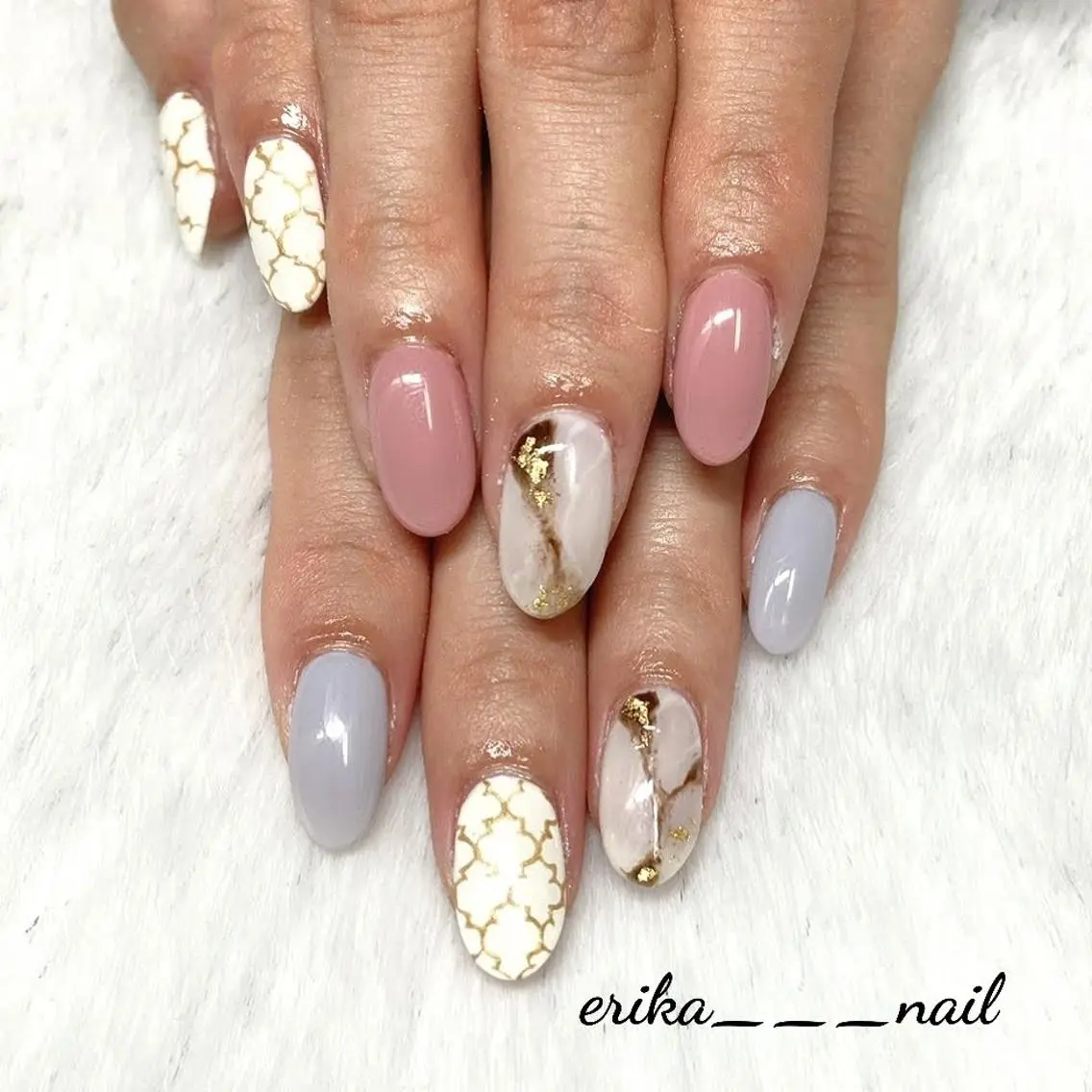 ネイル ハンドネイル NAKAJIMA ERIKAのネイルデザイン