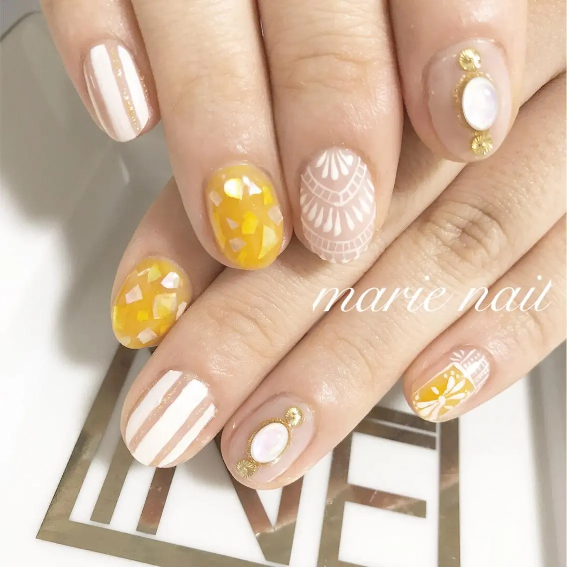 ネイル アートネイル marie nailのネイルデザイン