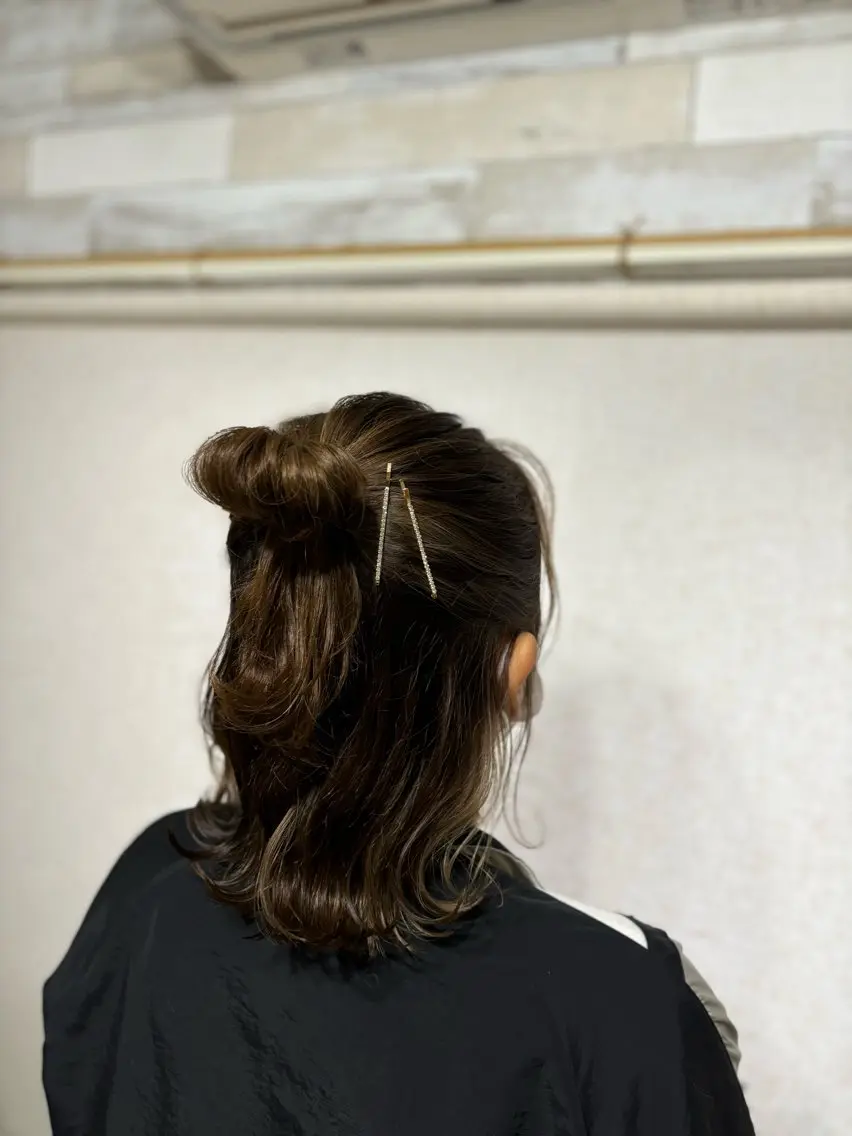 ヘアアレンジ ヘアセット hair salon【クラン】のヘアスタイル
