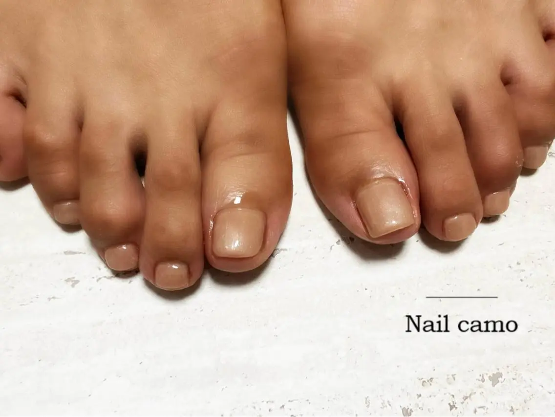 ネイル フットネイル フットネイル 🌟Nail camo🌟のネイルデザイン