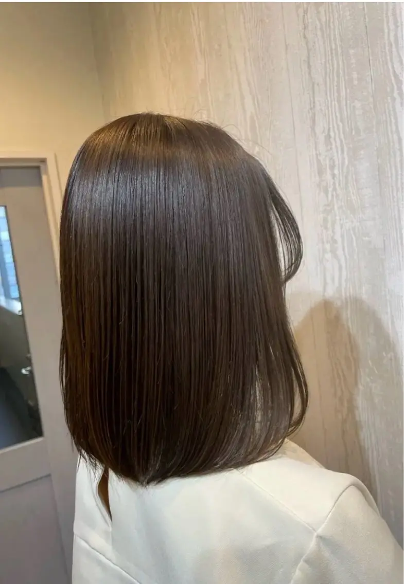 セミロング 冨山 一真のヘアスタイル
